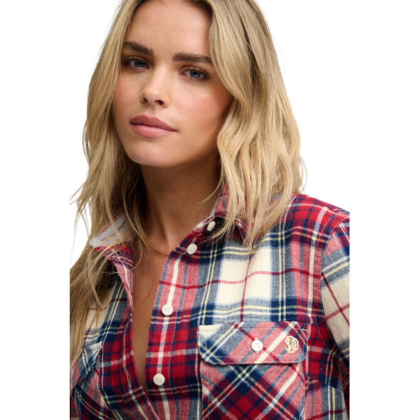 SUPERDRY LUMBERJACK FLANNEL ΠΟΥΚΑΜΙΣΟ ΓΥΝΑΙΚΕΙΟ W4010596A-L9V