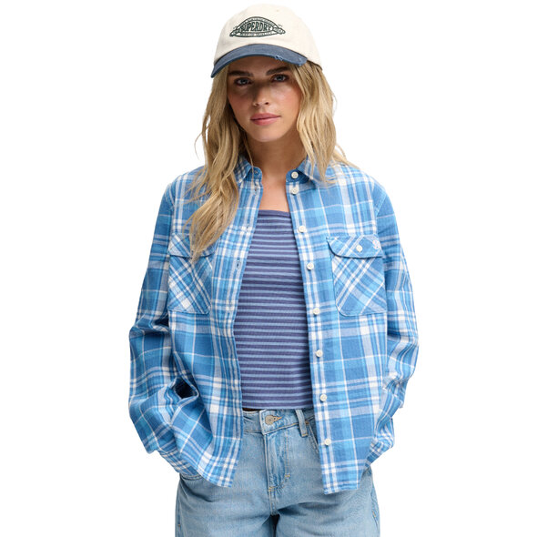 SUPERDRY LUMBERJACK FLANNEL ΠΟΥΚΑΜΙΣΟ ΓΥΝΑΙΚΕΙΟ W4010596A-L9W