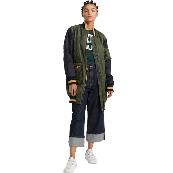 SUPERDRY LONGLINE BOMBER ΜΠΟΥΦΑΝ ΓΥΝΑΙΚEIO W5000081A-A7H