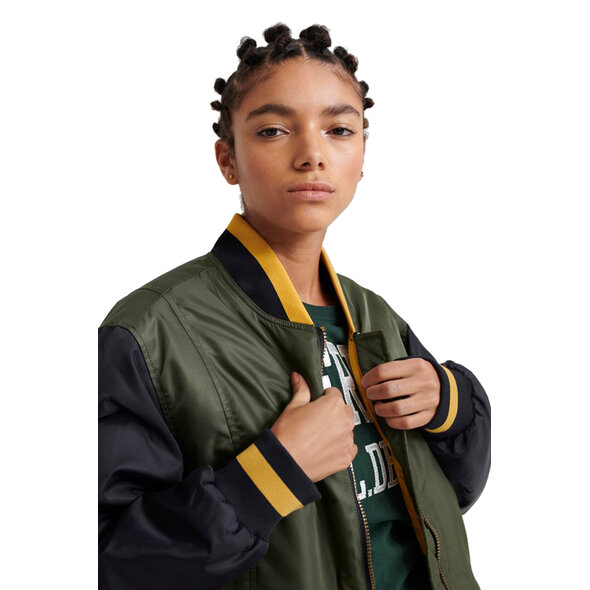 SUPERDRY LONGLINE BOMBER ΜΠΟΥΦΑΝ ΓΥΝΑΙΚEIO W5000081A-A7H