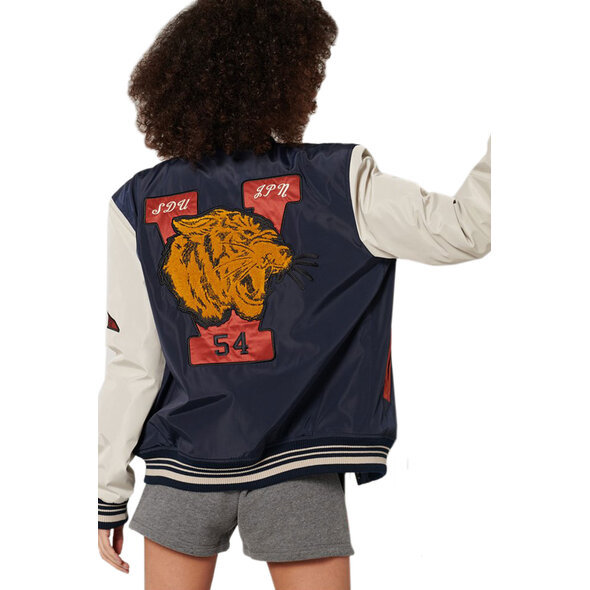 SUPERDRY VARSITY SOUVENIR BOMBER ΜΠΟΥΦΑΝ ΓΥΝΑΙΚEIO W5010218A-98T