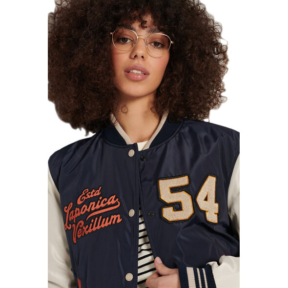 SUPERDRY VARSITY SOUVENIR BOMBER ΜΠΟΥΦΑΝ ΓΥΝΑΙΚEIO W5010218A-98T