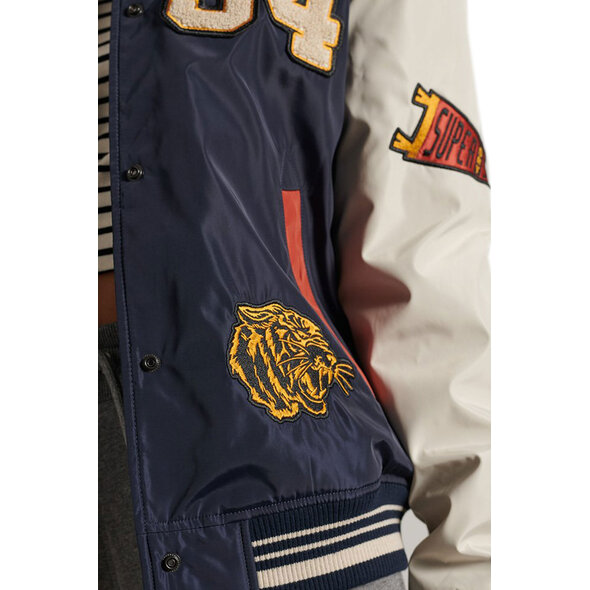 SUPERDRY VARSITY SOUVENIR BOMBER ΜΠΟΥΦΑΝ ΓΥΝΑΙΚEIO W5010218A-98T