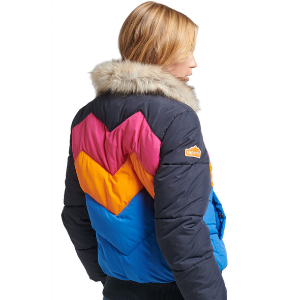 SUPERDRY VINTAGE RETRO PUFFER ΜΠΟΥΦΑΝ ΓΥΝΑΙΚEIO W5011177A-98T