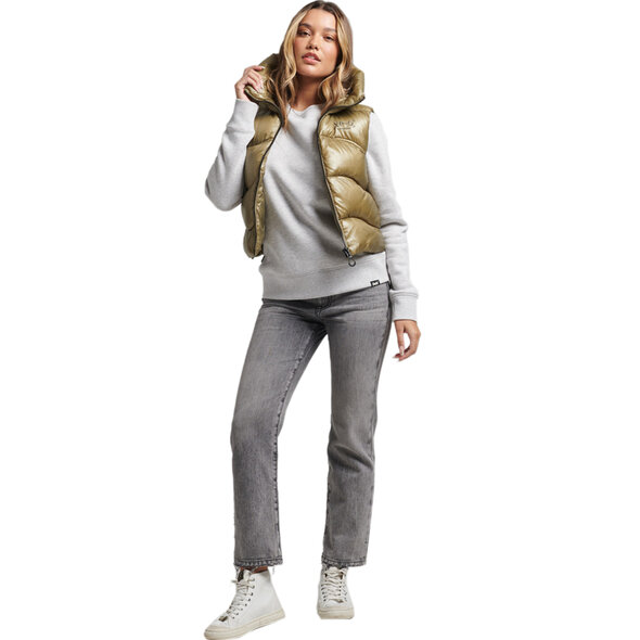 SUPERDRY CODE XPD CROP PADDED ΓΙΛΕΚΟ ΓΥΝΑΙΚEIO W5011327A-GKW