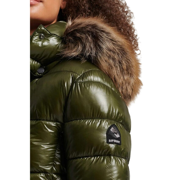 SUPERDRY MOUNTAIN FUJI SHINE ΜΠΟΥΦΑΝ ΓΥΝΑΙΚEIO W5011403A-GUL