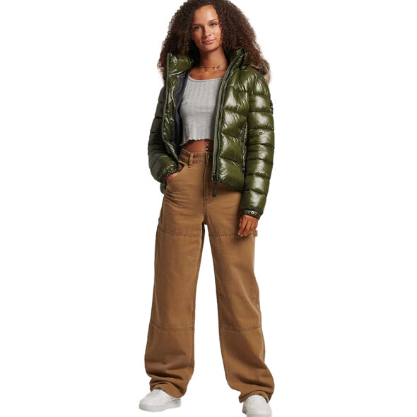 SUPERDRY MOUNTAIN FUJI SHINE ΜΠΟΥΦΑΝ ΓΥΝΑΙΚEIO W5011403A-GUL