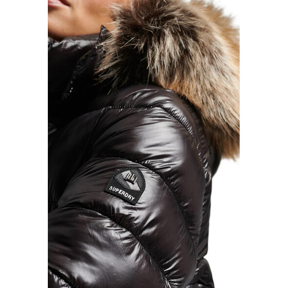 SUPERDRY MOUNTAIN FUJI SHINE LONGLINE ΜΠΟΥΦΑΝ ΓΥΝΑΙΚEIO W5011404A-02A
