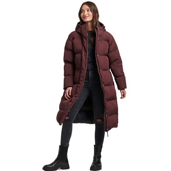 SUPERDRY LONGLINE PUFFER DUVET ΜΠΟΥΦΑΝ ΓΥΝΑΙΚEIO W5011411A-YFY