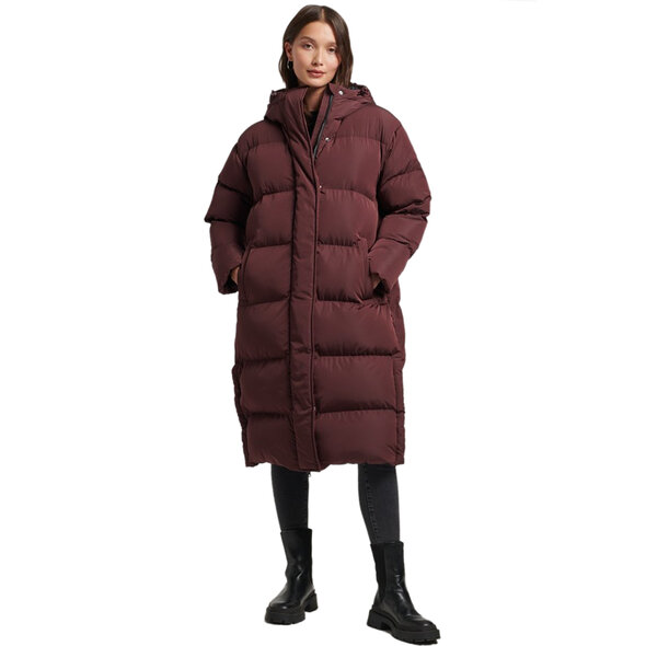 SUPERDRY LONGLINE PUFFER DUVET ΜΠΟΥΦΑΝ ΓΥΝΑΙΚEIO W5011411A-YFY