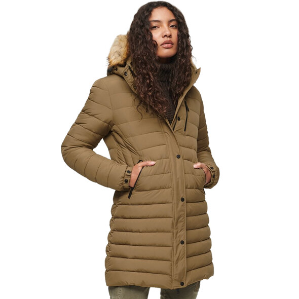 SUPERDRY 'FUJI' PUFFER ΜΠΟΥΦΑΝ ΓΥΝΑΙΚEIO W5011564A-9CK