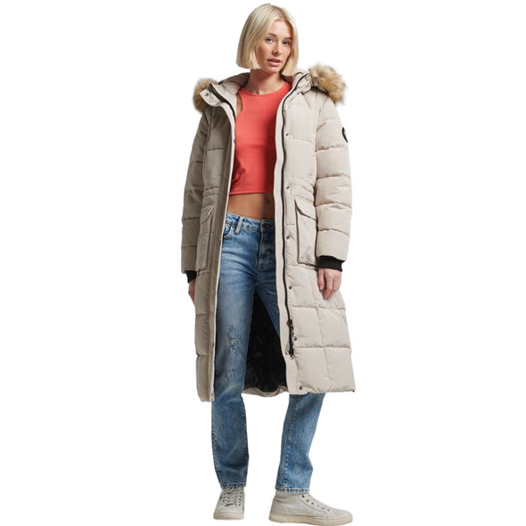 SUPERDRY 'EVEREST' LONGLINE PUFFER ΜΠΟΥΦΑΝ ΓΥΝΑΙΚEIO W5011566A-7MO