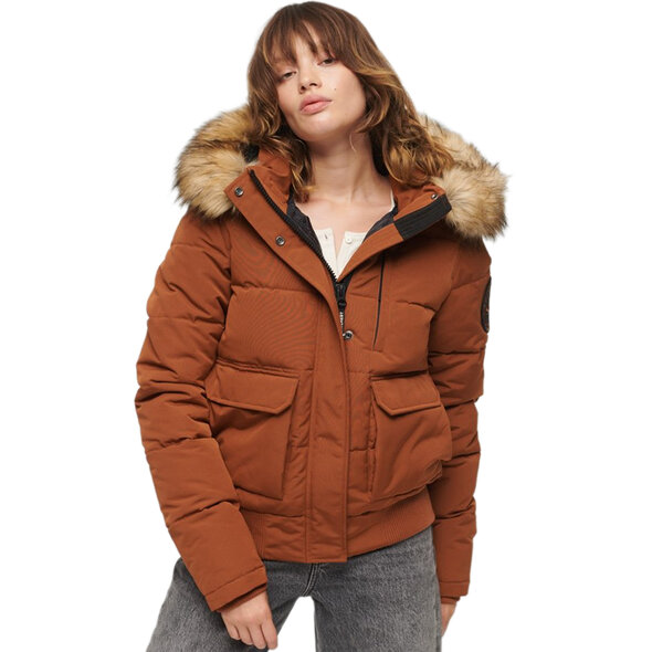 SUPERDRY 'EVEREST' PUFFER BOMBER ΜΠΟΥΦΑΝ ΓΥΝΑΙΚEIO W5011576A-9QB