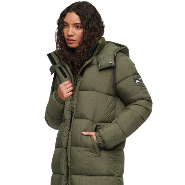 SUPERDRY RIPSTOP LONGLINE PUFFER ΜΠΟΥΦΑΝ ΓΥΝΑΙΚEIO W5011587A-9US