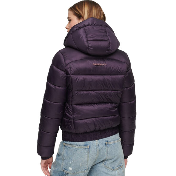 SUPERDRY SPORTS PUFFER BOMBER ΜΠΟΥΦΑΝ ΓΥΝΑΙΚEIO W5011590A-1LF