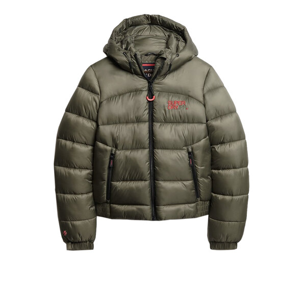 SUPERDRY SPORTS PUFFER BOMBER ΜΠΟΥΦΑΝ ΓΥΝΑΙΚEIO W5011590A-GKW