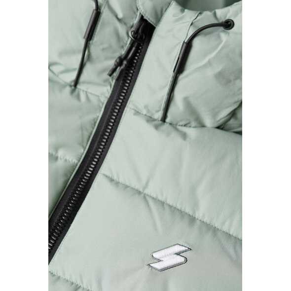 SUPERDRY HOODED SPIRIT SPORTS PUFFER ΜΠΟΥΦΑΝ ΓΥΝΑΙΚEIO W5011630A-1KN