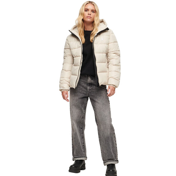 SUPERDRY HOODED SPIRIT SPORTS PUFFER ΜΠΟΥΦΑΝ ΓΥΝΑΙΚEIO W5011630A-CQ4