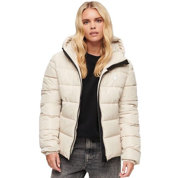 SUPERDRY HOODED SPIRIT SPORTS PUFFER ΜΠΟΥΦΑΝ ΓΥΝΑΙΚEIO W5011630A-CQ4