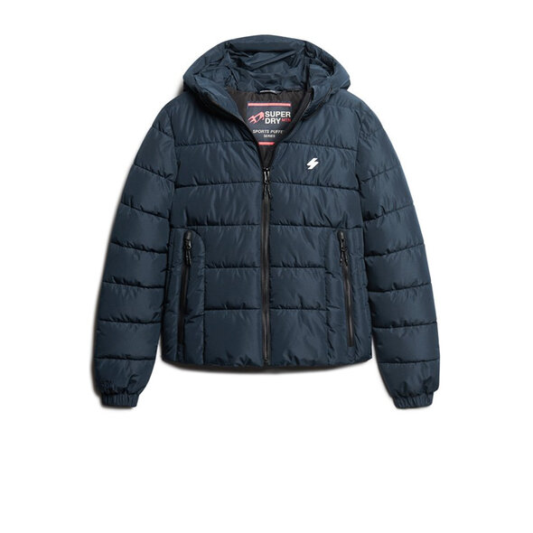 SUPERDRY HOODED SPIRIT SPORTS PUFFER ΜΠΟΥΦΑΝ ΓΥΝΑΙΚEIO W5011630A-JKE