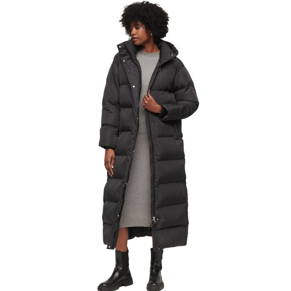 SUPERDRY MAXI PUFFER ΜΠΟΥΦΑΝ ΓΥΝΑΙΚEIO W5011643A-02A