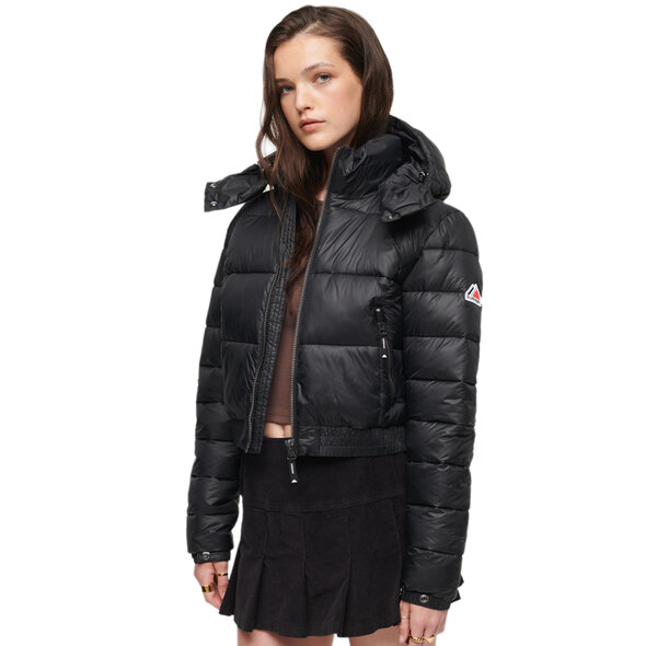 SUPERDRY CROP FUJI ΜΠΟΥΦΑΝ ΓΥΝΑΙΚEIO W5011682A-02A
