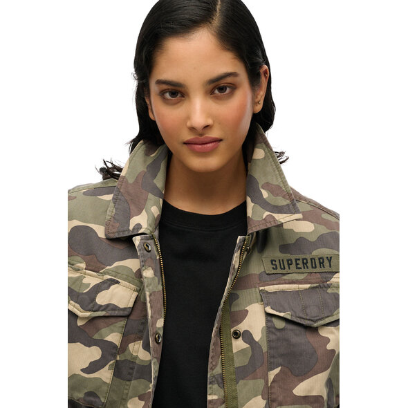 SUPERDRY EMBELLISHED M65 MILITARY JACKET ΓΥΝΑΙΚΕΙΟ W5011854A-F28