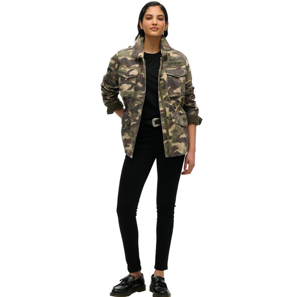 SUPERDRY EMBELLISHED M65 MILITARY JACKET ΓΥΝΑΙΚΕΙΟ W5011854A-F28