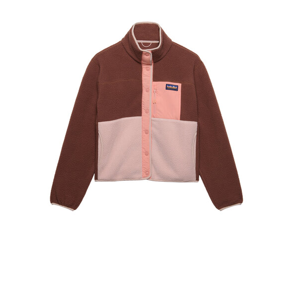 SUPERDRY COLOUR BLOCK FLEECE ΖΑΚΕΤΑ ΓΥΝΑΙΚΕΙΑ W5012074A-2TP