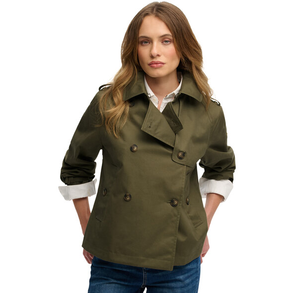 SUPERDRY SHORT TRENCH ΚΑΠΑΡΝΤΙΝΑ ΓΥΝΑΙΚΕΙΑ W5012080A-8MI