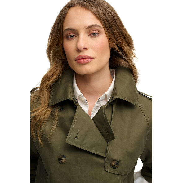 SUPERDRY SHORT TRENCH ΚΑΠΑΡΝΤΙΝΑ ΓΥΝΑΙΚΕΙΑ W5012080A-8MI