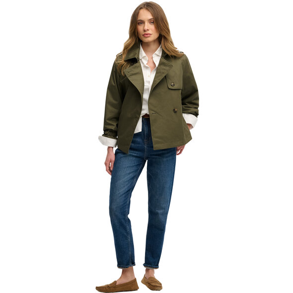SUPERDRY SHORT TRENCH ΚΑΠΑΡΝΤΙΝΑ ΓΥΝΑΙΚΕΙΑ W5012080A-8MI