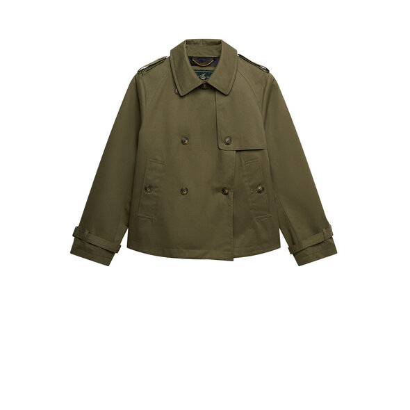 SUPERDRY SHORT TRENCH ΚΑΠΑΡΝΤΙΝΑ ΓΥΝΑΙΚΕΙΑ W5012080A-8MI