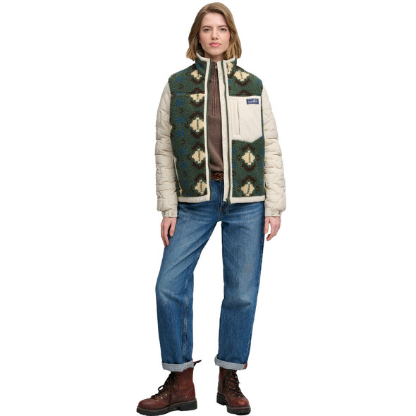 SUPERDRY ONION QUILT FLEECE ΜΠΟΥΦΑΝ ΓΥΝΑΙΚΕΙΟ W5012230A-M1W