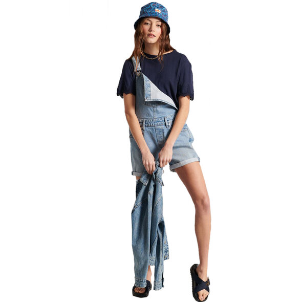 SUPERDRY ΜΠΛΟΥΖΑ ΓΥΝΑΙΚEIA ΜΕ ΚΕΝΤΗΜΑΤΑ ΣΤΑ ΜΑΝΙΚΙΑ W6010814A-09S