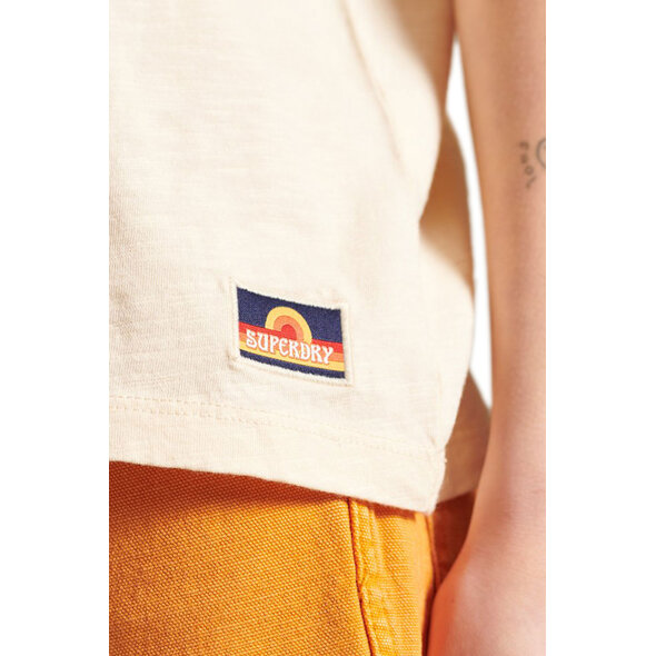 SUPERDRY CALI SURF GRAPHIC RINGER ΜΠΛΟΥΖΑ ΓΥΝΑΙΚEIA W6010964A-11L