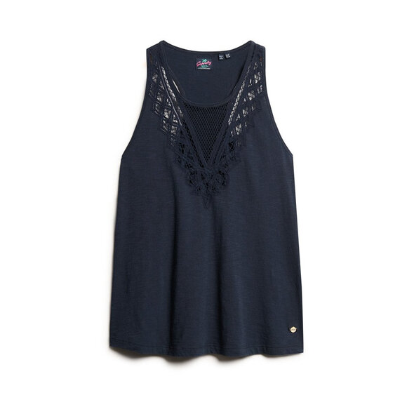 SUPERDRY JERSEY LACE ΜΠΛΟΥΖΑ ΓΥΝΑΙΚEIA W6011871A-98T