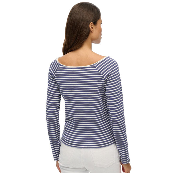SUPERDRY BARDOT  OFF SHOULDER ΜΠΛΟΥΖΑ ΓΥΝΑΙΚΕΙΑ W6012131A-2IU