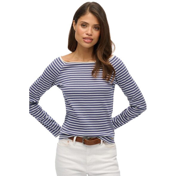 SUPERDRY BARDOT  OFF SHOULDER ΜΠΛΟΥΖΑ ΓΥΝΑΙΚΕΙΑ W6012131A-2IU