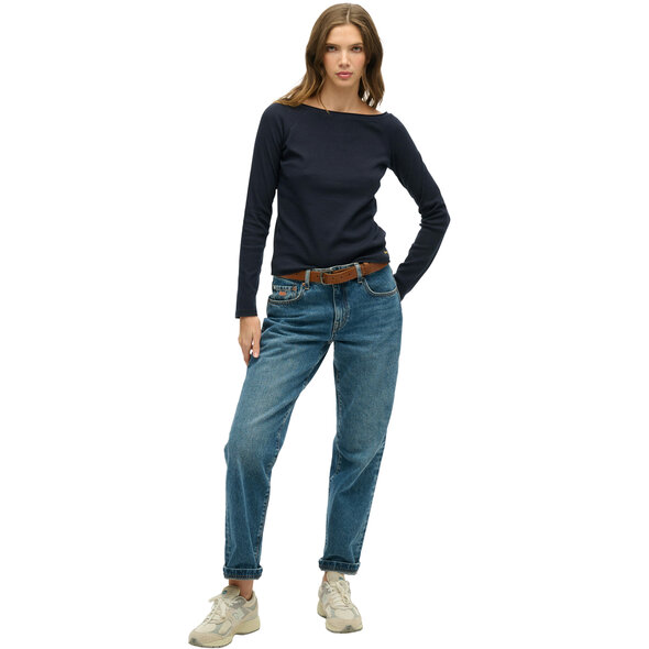 SUPERDRY BARDOT  OFF SHOULDER ΜΠΛΟΥΖΑ ΓΥΝΑΙΚΕΙΑ W6012131A-98T