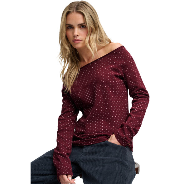 SUPERDRY BARDOT  OFF SHOULDER ΜΠΛΟΥΖΑ ΓΥΝΑΙΚΕΙΑ W6012131A-MWJ