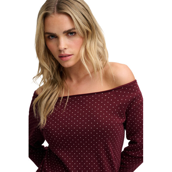 SUPERDRY BARDOT  OFF SHOULDER ΜΠΛΟΥΖΑ ΓΥΝΑΙΚΕΙΑ W6012131A-MWJ