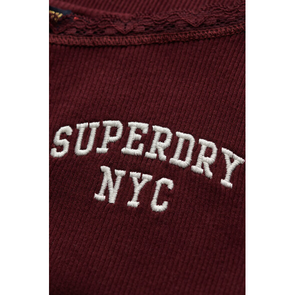 SUPERDRY ATHLETIC RIB ΜΠΛΟΥΖΑ ΓΥΝΑΙΚΕΙΑ W6012154A-1KD