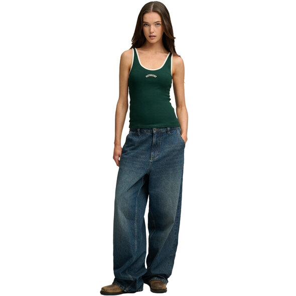SUPERDRY ESSENTIAL ΑΜΑΝΙΚΗ ΜΠΛΟΥΖΑ ΓΥΝΑΙΚΕΙΑ W6012170A-27E