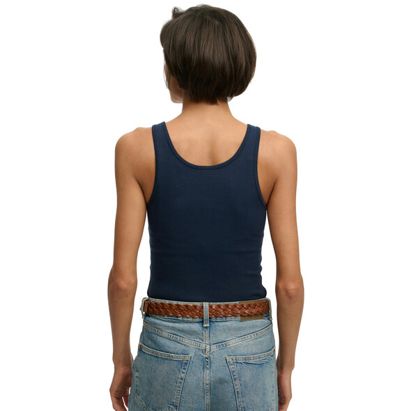 SUPERDRY ESSENTIAL ΑΜΑΝΙΚΗ ΜΠΛΟΥΖΑ ΓΥΝΑΙΚΕΙΑ W6012170A-ZRN