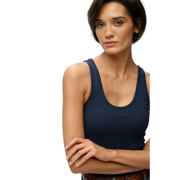 SUPERDRY ESSENTIAL ΑΜΑΝΙΚΗ ΜΠΛΟΥΖΑ ΓΥΝΑΙΚΕΙΑ W6012170A-ZRN