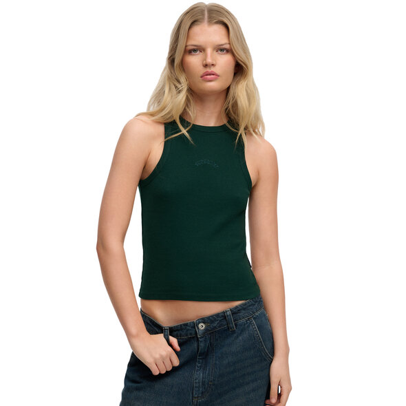 SUPERDRY ESSENTIAL LOGO ΑΜΑΝΙΚΗ ΜΠΛΟΥΖΑ ΓΥΝΑΙΚΕΙΑ W6012171A-27E