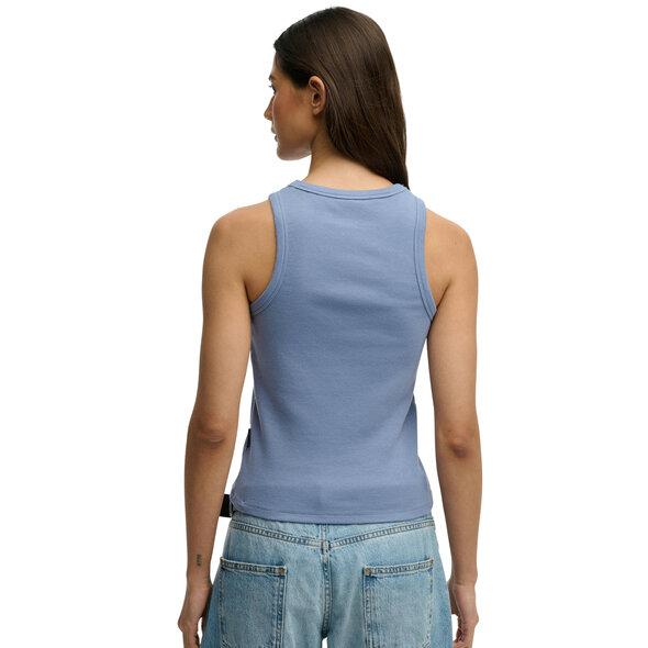 SUPERDRY ESSENTIAL LOGO ΑΜΑΝΙΚΗ ΜΠΛΟΥΖΑ ΓΥΝΑΙΚΕΙΑ W6012171A-5AW