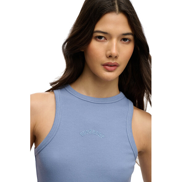SUPERDRY ESSENTIAL LOGO ΑΜΑΝΙΚΗ ΜΠΛΟΥΖΑ ΓΥΝΑΙΚΕΙΑ W6012171A-5AW