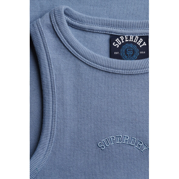 SUPERDRY ESSENTIAL LOGO ΑΜΑΝΙΚΗ ΜΠΛΟΥΖΑ ΓΥΝΑΙΚΕΙΑ W6012171A-5AW